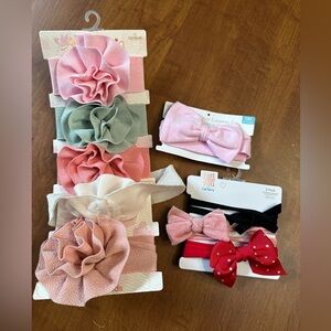 Baby hair band head wrap bundle - NWT